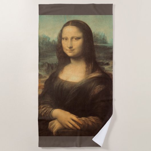 Serviette De Plage Mona Lisa (Devant)