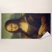 Serviette De Plage Mona Lisa By Leonardo Da Vinci (Devant)