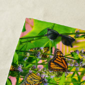 Serviette de plage Monarch Butterflies (En situation)