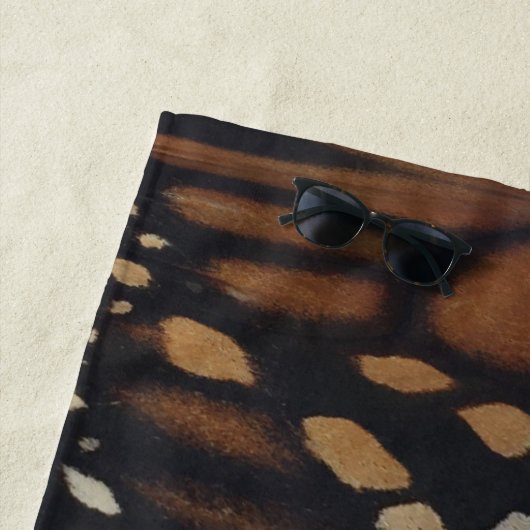 Serviette De Plage Monarch Butterfly Wing Motif (En situation)