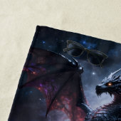 Serviette De Plage Monde des dragons – Le royaume du feu et de la mag (En situation)