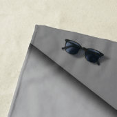 Serviette De Plage Monochrome moderne (En situation)