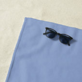 Serviette De Plage Monogramme Ancre périphérique (En situation)
