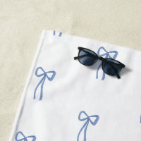 Monogramme Petit Bow bleu