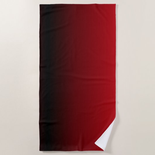 Serviette De Plage monogrammes abstraits marsala maroon gris bordeaux (Devant)