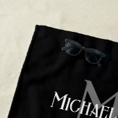 Serviette De Plage Monographie de hivernal majestueux hivernal (En situation)