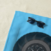 Serviette De Plage Monster Truck Thunder_Cove (En situation)