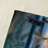 Serviette De Plage Monstre marin de Kraken (En situation)