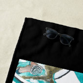 Serviette De Plage Monterosso al Mare, Italie (En situation)