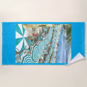 Serviette De Plage Monterosso al Mare, Italie