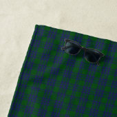 Serviette De Plage Montgomery Tartan Plaid Beach Towne (En situation)