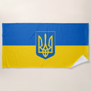 Serviette De Plage Montrez vos couleurs - Ukraine