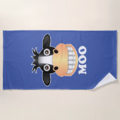 Serviette De Plage Moo - Beach Towel (Devant)