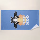 Serviette De Plage Moo - Beach Towel (Devant)