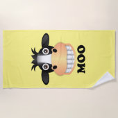 Serviette De Plage Moo - Beach Towel (Devant)