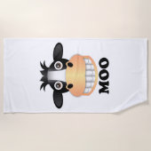 Serviette De Plage Moo - Beach Towel (Devant)