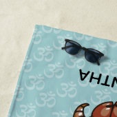 Serviette De Plage Moo Ohm Cow (En situation)