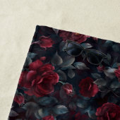Serviette De Plage Moody Burgundy rose (En situation)