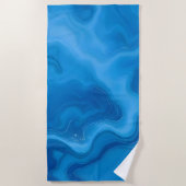 Serviette De Plage Moonstone Blue (Devant)