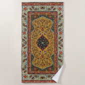 Serviette De Plage Moquette Perse antique Design élégant (Devant)