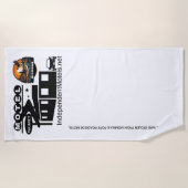 Serviette de plage MOTEL en STOLEN (Devant)