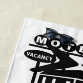 Serviette de plage MOTEL en STOLEN (En situation)