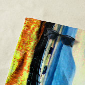 Serviette De Plage Moteurs de locomotives à vapeur (En situation)