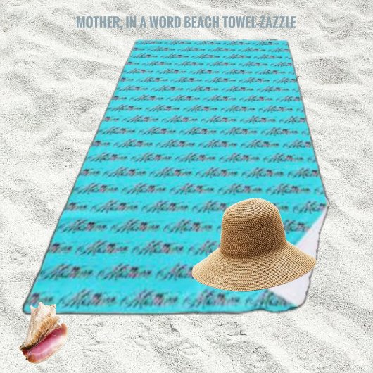 Serviette De Plage Mother