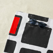Serviette De Plage Motif (En situation)