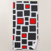 Serviette De Plage Motif (Devant)