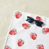 Serviette De Plage Motif à la mode pour filles (En situation)