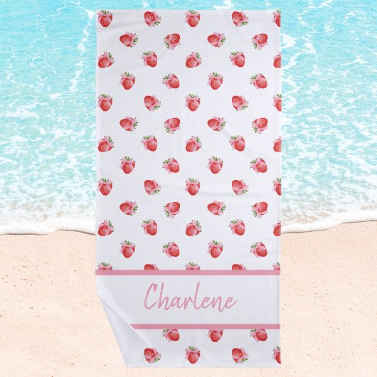 Serviette De Plage Motif à la mode pour filles