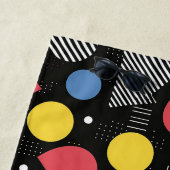 Serviette De Plage Motif Abstrait géométrique (En situation)