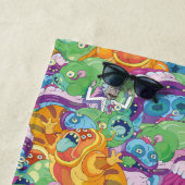 Serviette De Plage Motif Alien du parti Rick Apocalypse (En situation)