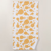 Serviette De Plage Motif ananas (Devant)