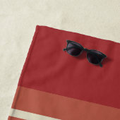 Serviette De Plage Motif Aztec (En situation)