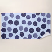 Serviette De Plage Motif Blueberry (Devant)