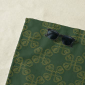 Serviette De Plage Motif celtique de conception (En situation)
