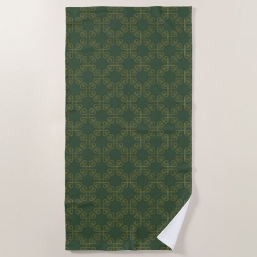 Serviette De Plage Motif celtique de conception (Devant)