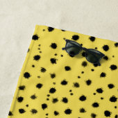 Serviette De Plage Motif Cheetah (En situation)