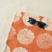 Serviette De Plage Motif Citrouille d'automne (En situation)