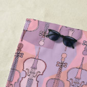 Serviette De Plage Motif Coloré (En situation)