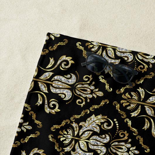 Serviette De Plage Motif court (En situation)