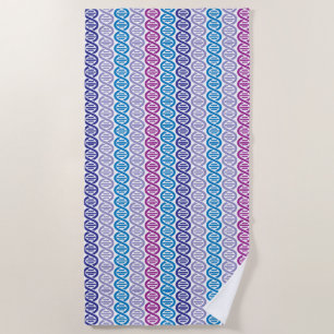 Serviette De Plage Motif d'ADN
