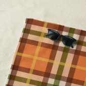 Serviette De Plage Motif d'automne (En situation)