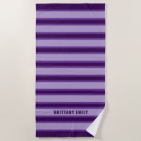 Motif de bandes violettes personnalisé