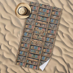 Serviette De Plage Motif de bibliothèque Fairytale