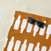 Serviette De Plage Motif de bouteille à bière (En situation)