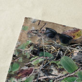 Serviette De Plage Motif de camouflage de chasse 4 (En situation)