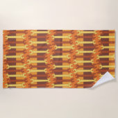 Serviette De Plage Motif de clé verticale (Devant)